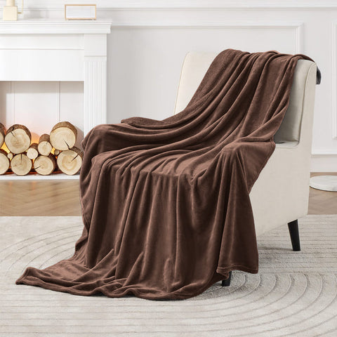 Fleece Blanket - Brown