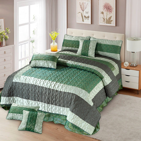 8pc Quilt Bed Set - Tree House