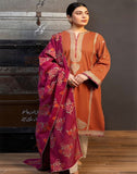 Dhanak 3pc with Pashmina Shawl Unstiched