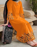 Dhanak 3pc with Pashmina Shawl Unstiched