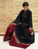 Dhanak 3pc with Pashmina Shawl Unstiched